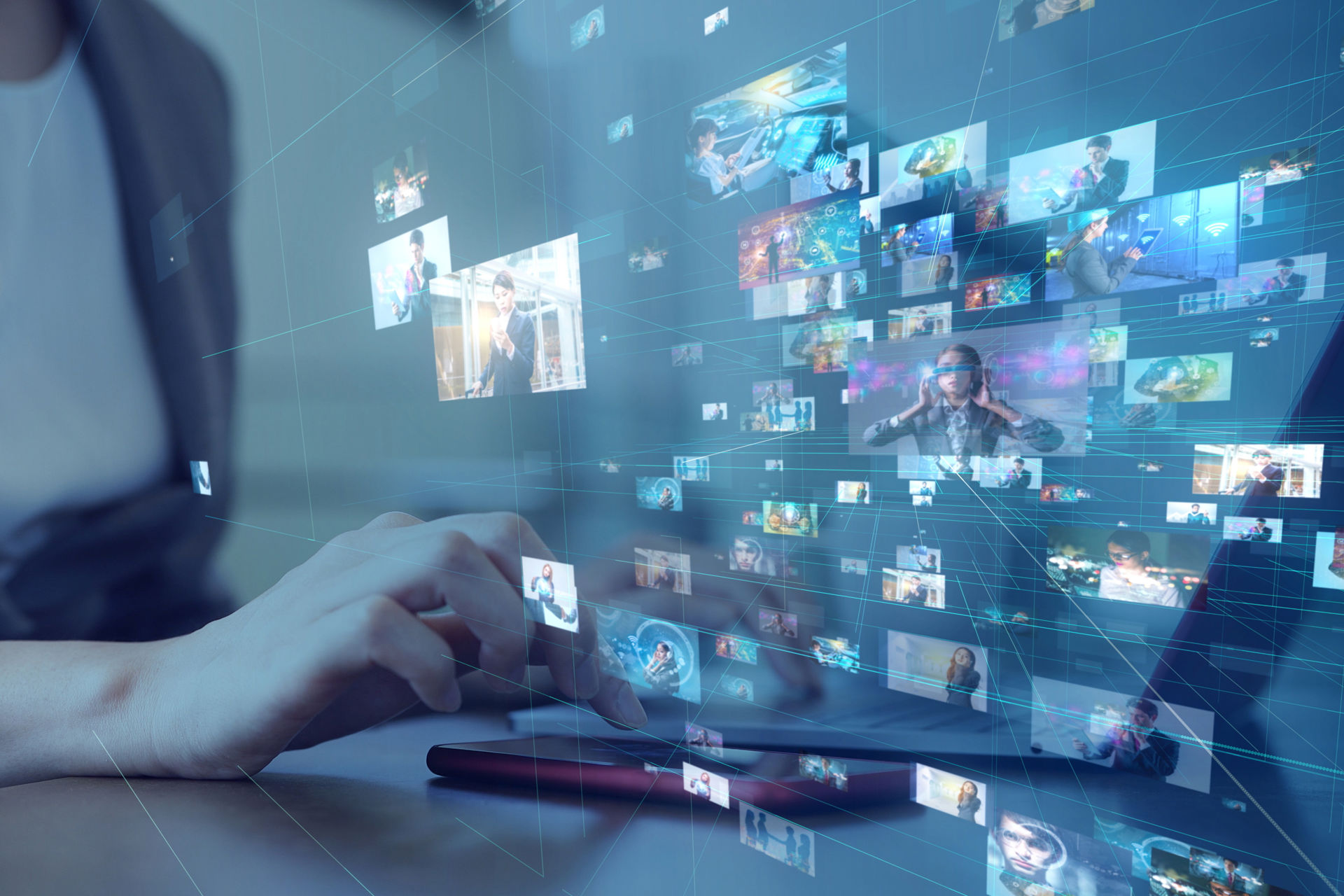 shutterstock_1554453890 metamoreworks - digital library